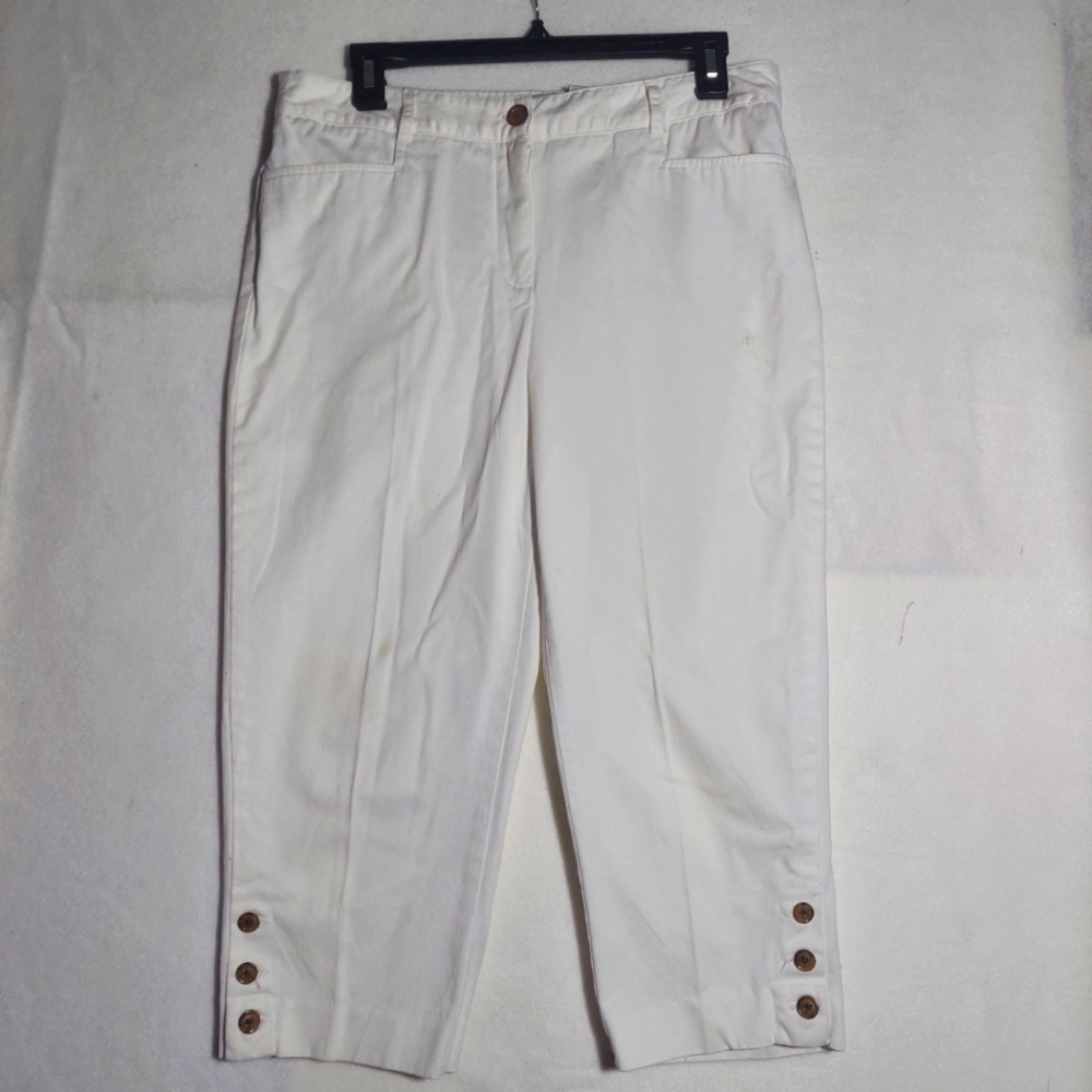 Studio works cropped white women's pants